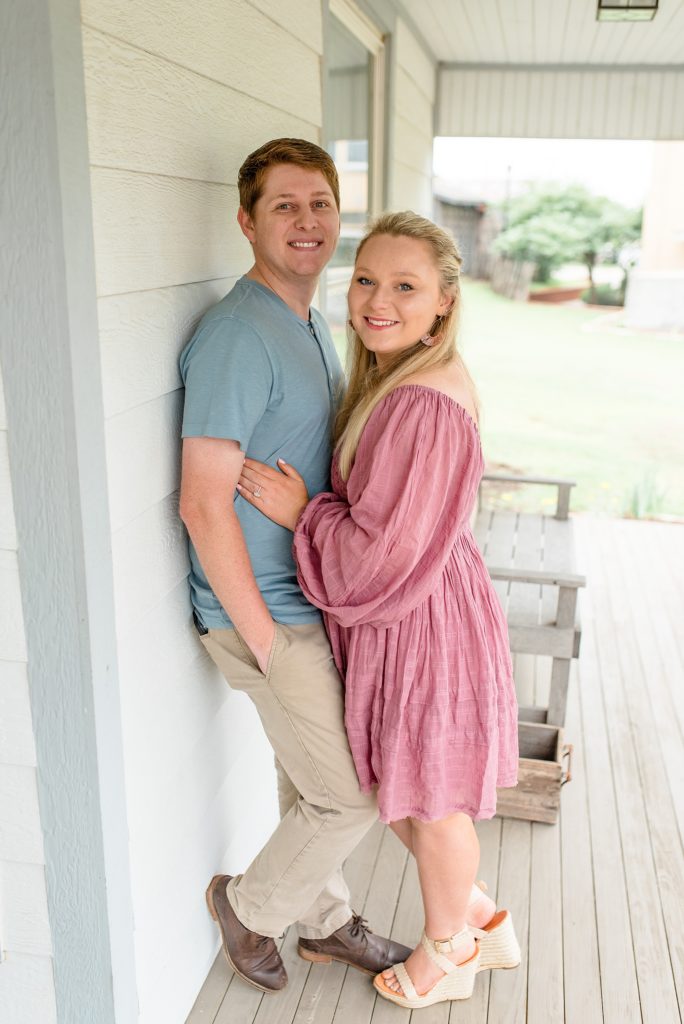 engagement photos with Wisp + Willow Photography Co.