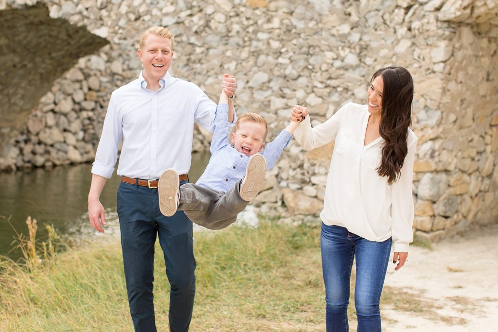 Family portraits at Adriatica Village with Adriatica family photographer Wisp + Willow Photography Co. 