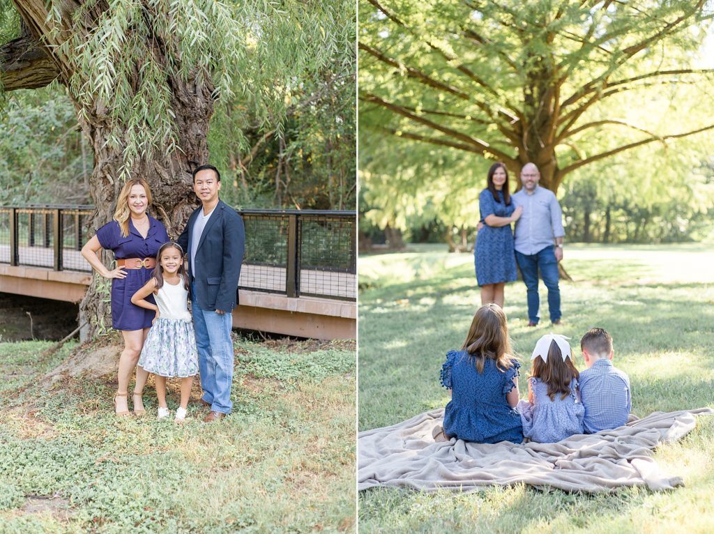 Fall mini sessions at Finch Park in north Texas with McKinney photographer Wisp + Willow Photography Co. 