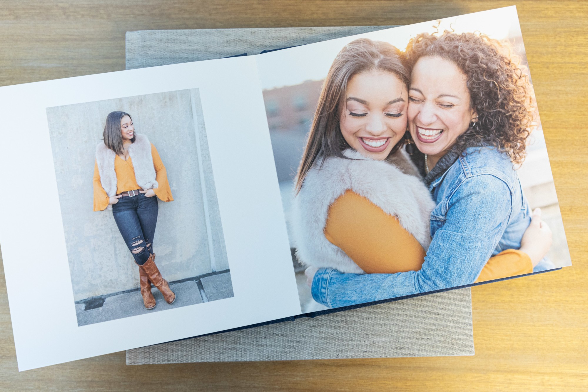 Photo albums are so special! It's such a great way to have your photos after your session with us! Click here to learn more about what you can do with your photos after your portrait session with Wisp + Willow Photography Co.!