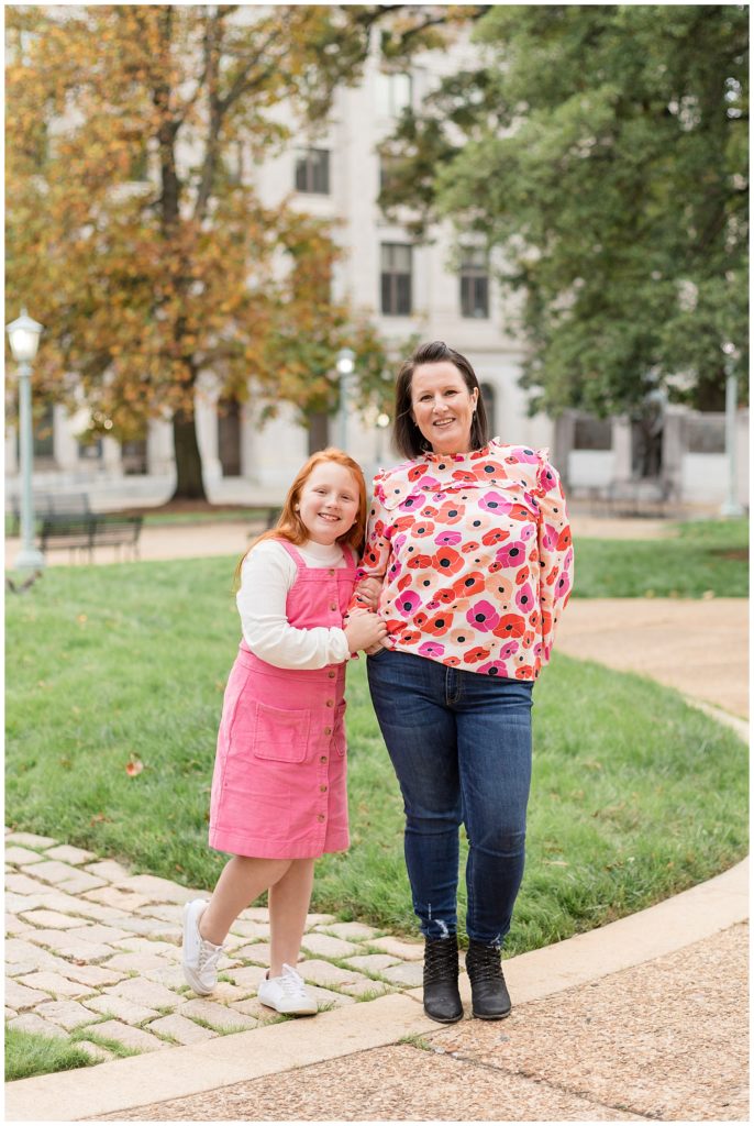 Wisp + Willow Photography Co. capture smiles of Mom and daughter during their family session in Raleigh, NC.  Click to see more live on the blog now!