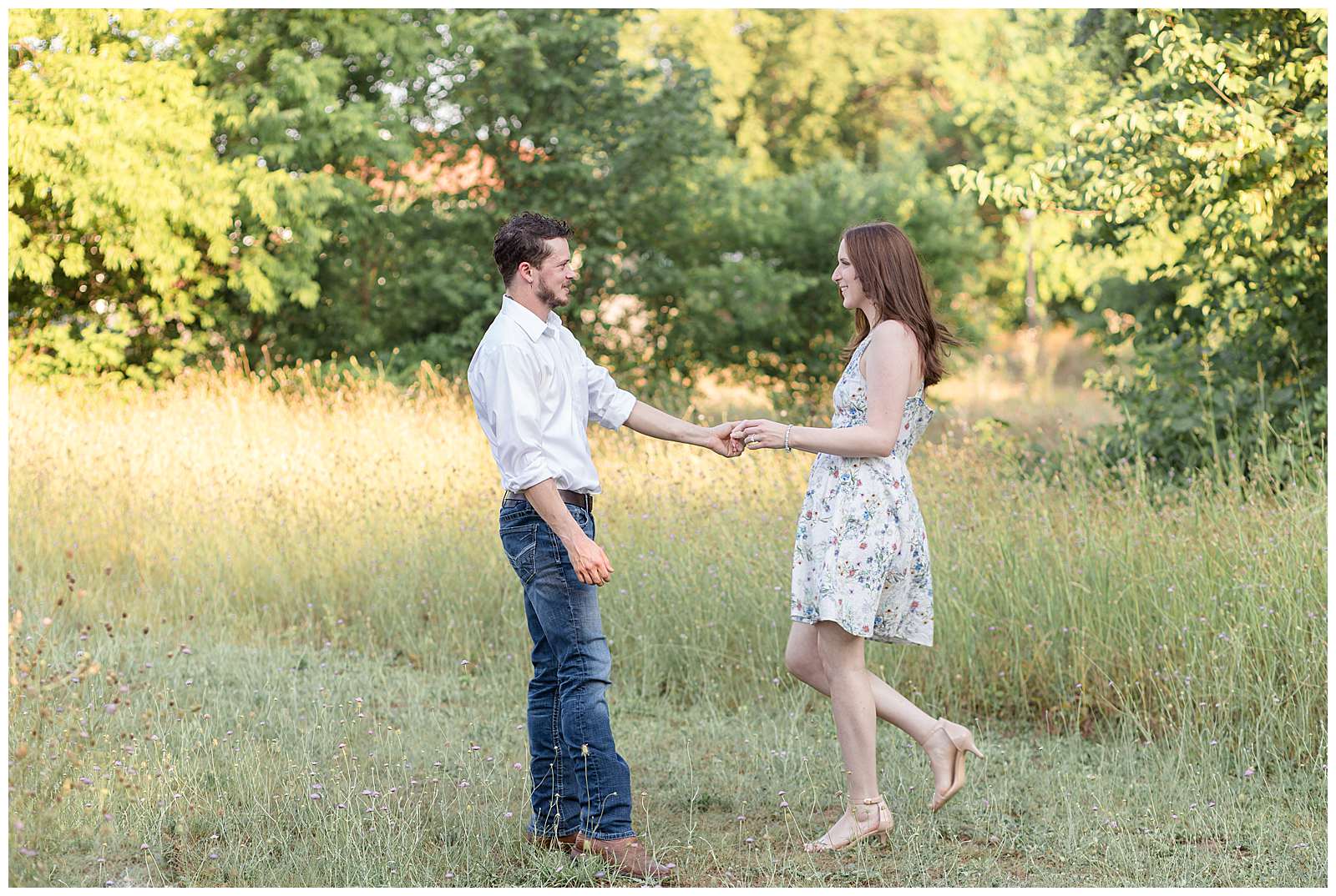 Frisco Engagement Session at Frisco Commons Park in Frisco, TX