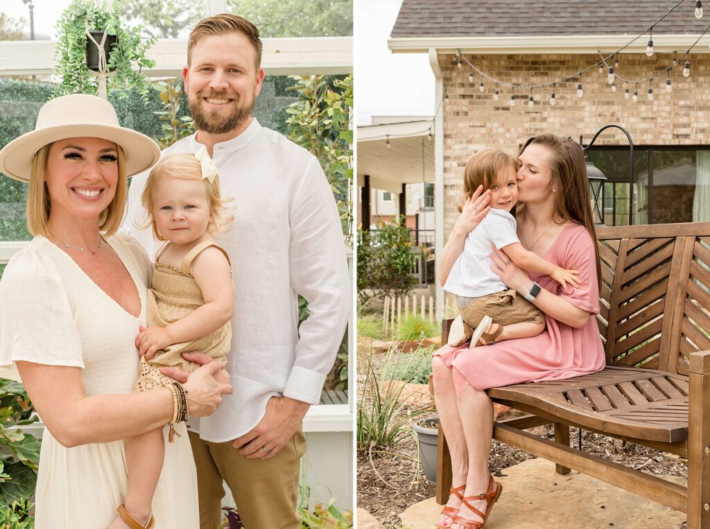 Spring minis at Lemon Drop Studios with McKinney family photographer Wisp + Willow Photography Co. 